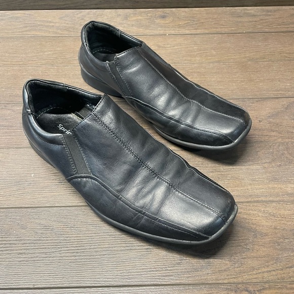 Spring Slip On Dress Shoes Mens Size Eu 42 /Us 9 - Picture 4 of 8